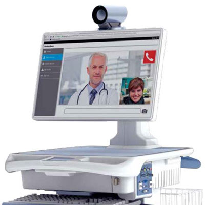 AccessPoint Telehealth monitor and camera