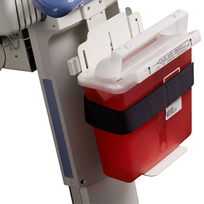AccessPoint Workstation on Wheels Sharps Holder