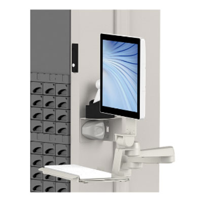 medDispense automated dispensing cabinets M series monitor display mount