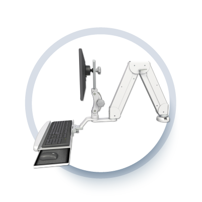 ICW Elite 5216 Doppelarm-Wandhalterung