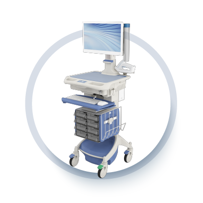 Poste de travail d'administration de médicaments AccessRx Secure™