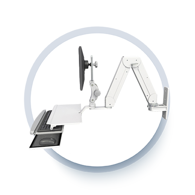 5216 ICW Double Arm with Unsurpassed Reach