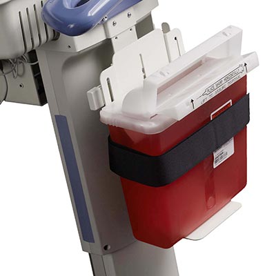 Accessory Rail  Solution - Sharps Container Holder