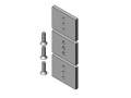 GCX wall track Adapter for T2 & Elite