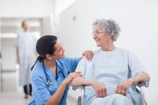 Nurse with Patient