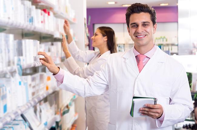 joyful pharmacist