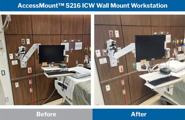 AccessMount™ 5216 ICW Wall Mount Workstation