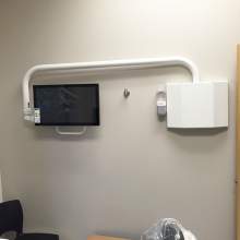 Overhead Arm Wall Plate Monitor Mount
