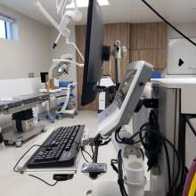 180 Wall Workstation Mounted to Cart