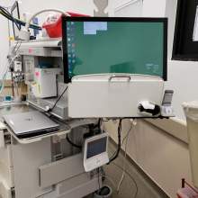 180 Wall Workstation Mounted to Cart