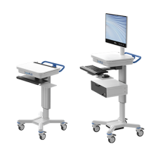 Nicht angetriebene Workstation auf Rädern