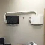 Overhead Arm Wall Plate Monitor Mount