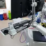 180 Wall Workstation Mounted to Cart
