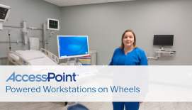 Embedded thumbnail for AccessPoint™ Workstations on Wheels Feature Demo