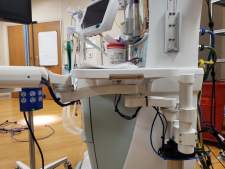 180 Wall Workstation Mounted to Cart