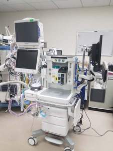 180 Wall Workstation Mounted to Cart