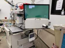 180 Wall Workstation Mounted to Cart
