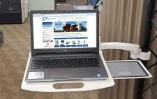 Laptop Tray Pole Mount